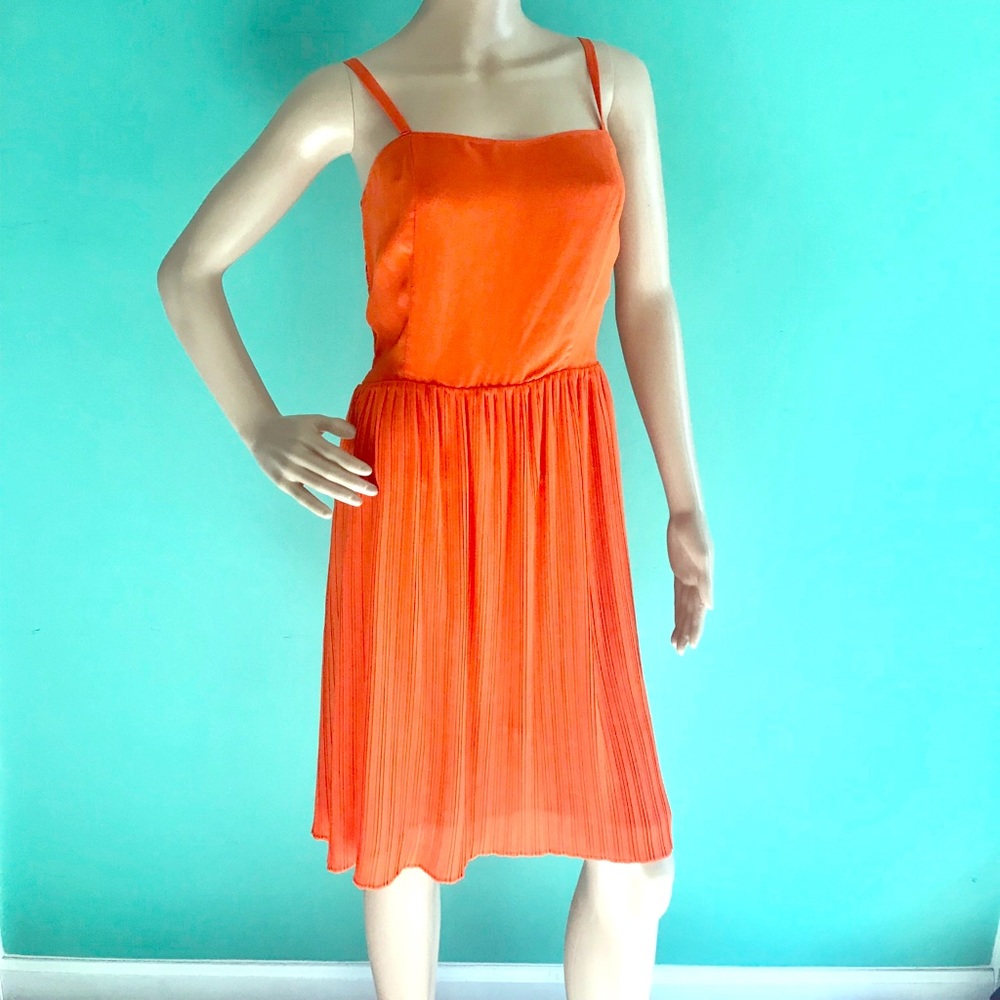 Sanctuary Pleated Midi Dress, Small